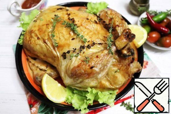 Baked Chicken with Chestnuts and Apples Recipe