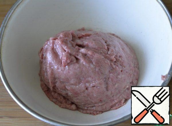 For cooking, we take Turkey minced meat.