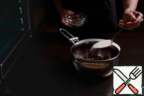 Add sugar to taste, 1 tbsp was enough for me. in its pure form, it will be very sour.