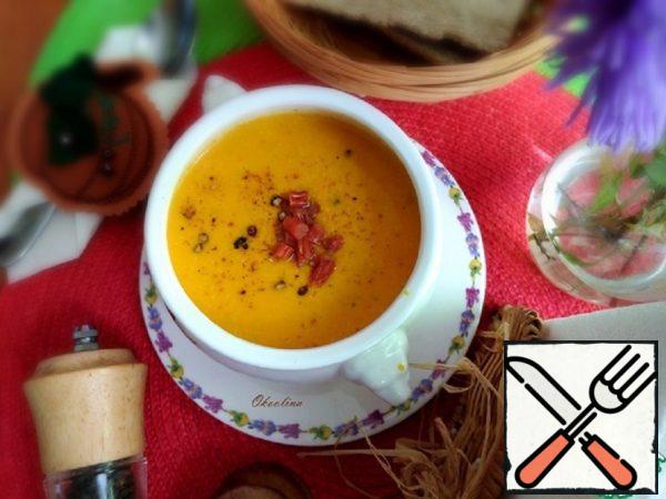 Creamy Pumpkin Puree Soup Recipe