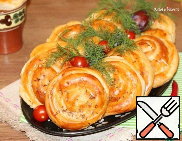 Buns with Turkey and Zucchini Recipe