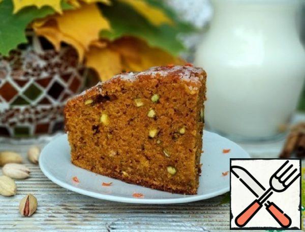 Carrot Cake with Pistachios Recipe