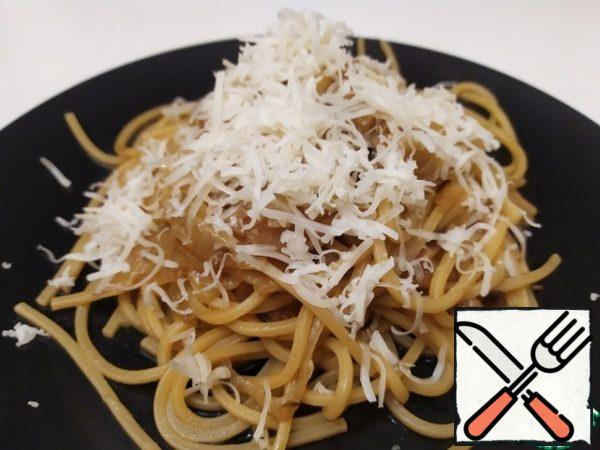 Or you can sprinkle with Parmesan.Bon appetit.