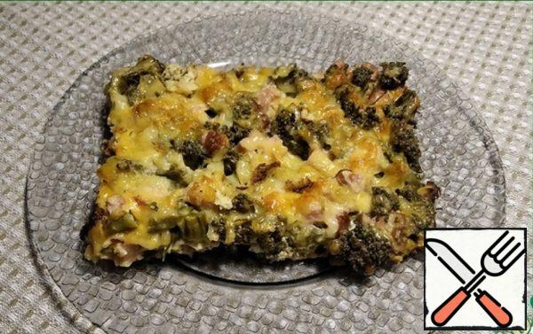 Casserole of Zucchini, Broccoli and Carbonate Recipe