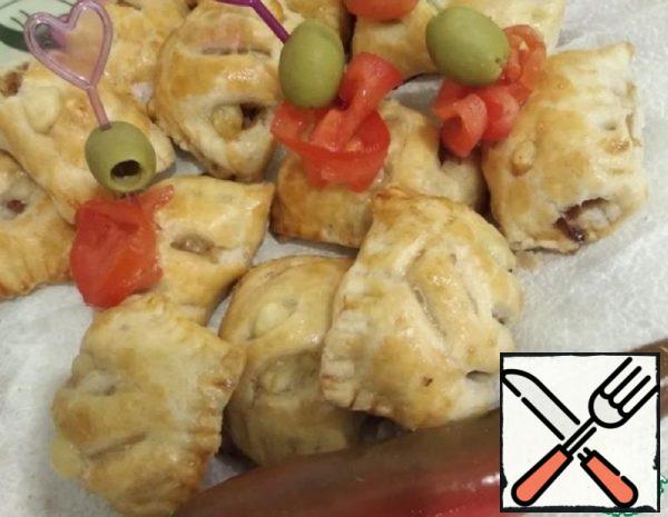 Mini Puffs with Turkey Recipe