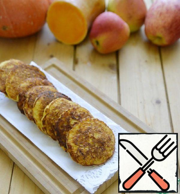 Pancakes with Pumpkin and Apple Recipe