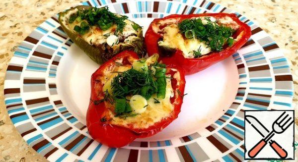 Before serving, sprinkle with finely chopped herbs.