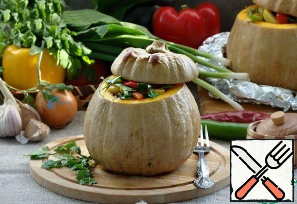 Chanakhi in a Pumpkin Recipe