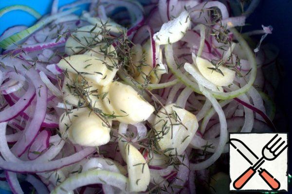 Add thyme.