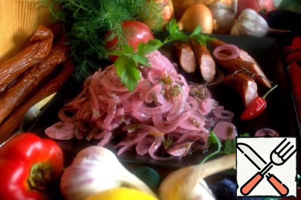 Pickled Onions for Meat Recipe