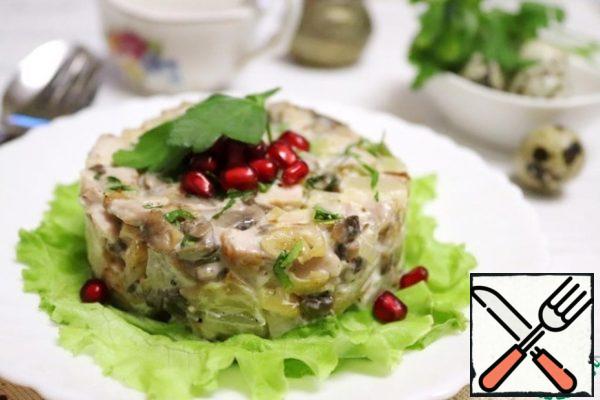 Salad with Chicken and Pineapple Recipe