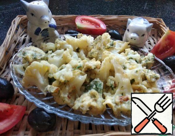 Cauliflower with Eggs and Herbs Recipe