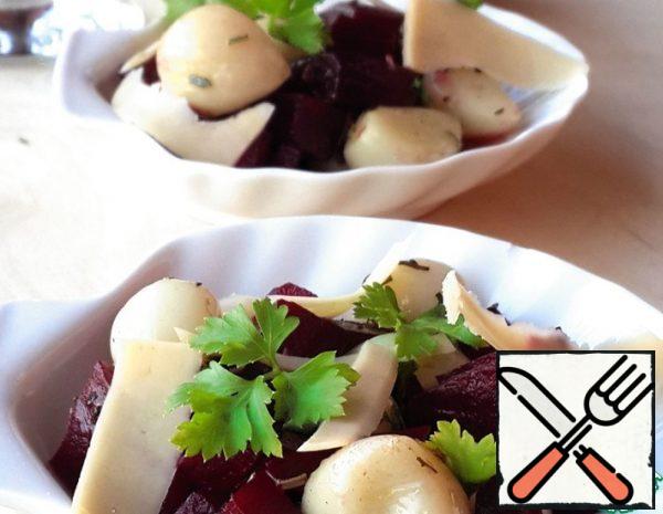 Beetroot and roasted Garlic Salad Recipe