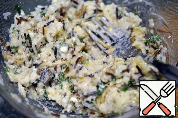Egg and mix well.