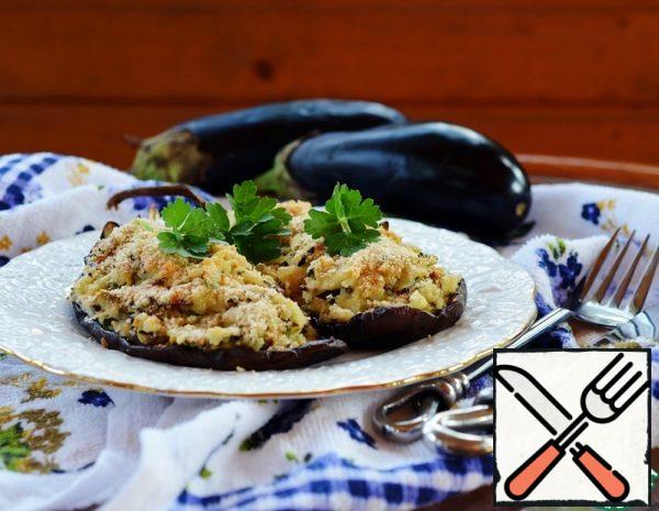 Eggplant stuffed with Rice Recipe