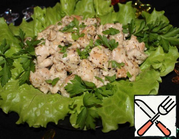 Chicken fillet in Basil Sauce Recipe