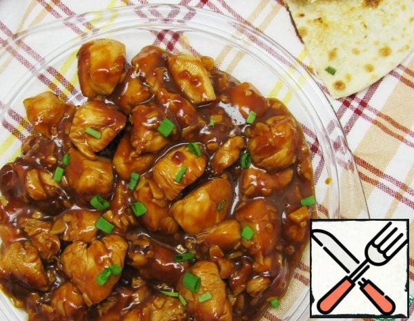 Chicken in Hot and Sweet Sauce Recipe
