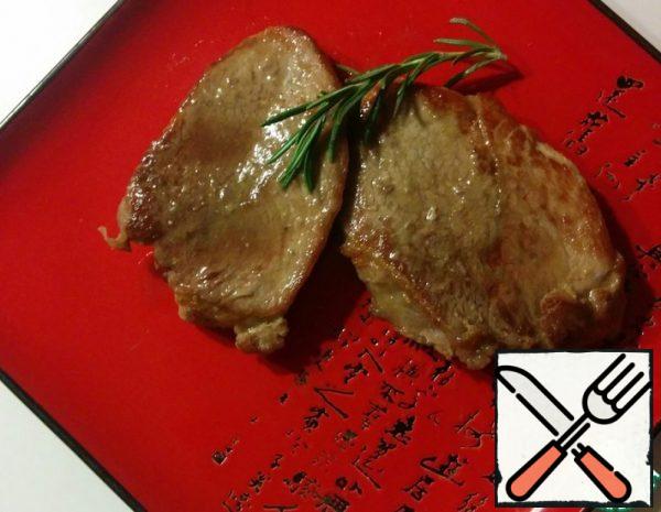 Meat baked in Honey-Mustard Sauce Recipe