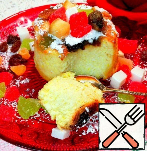 The casserole is tender, flavorful and the color is beautiful.
Who ate the casserole with it. With sour cream, honey, jam.