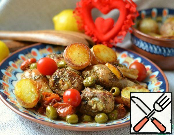Chicken Legs with Lemon Recipe