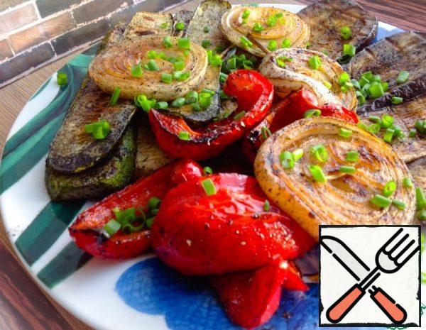 Roasted Vegetables on the grill Recipe