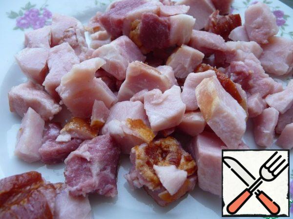 The meat I used.