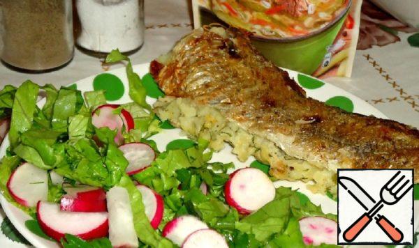 Fish with Potato Filling Recipe