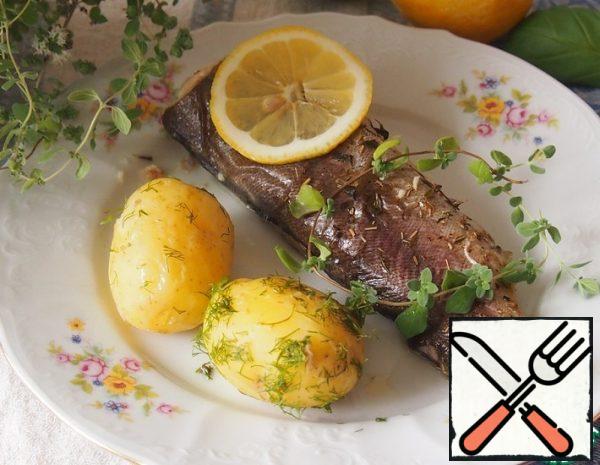 Fish baked in Herbs Recipe