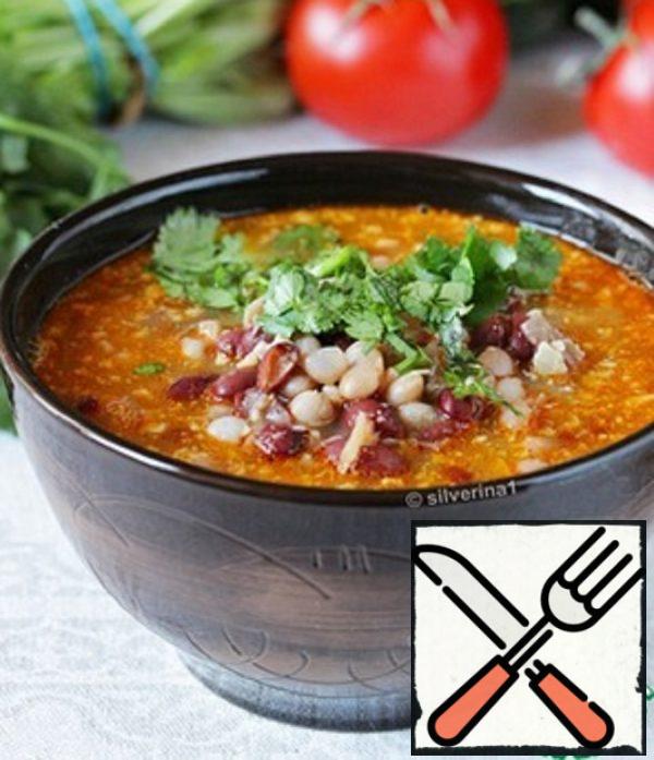 Soup with Beans and Nuts Recipe