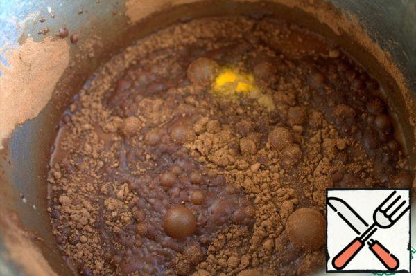 Stir on the fire to avoid lumps.