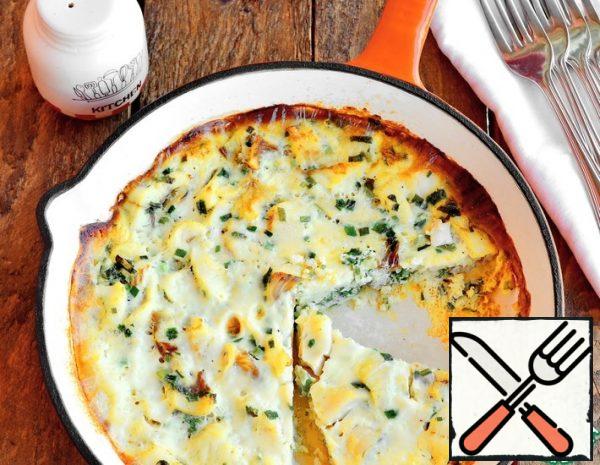 Pollock in Egg with green Onions Recipe