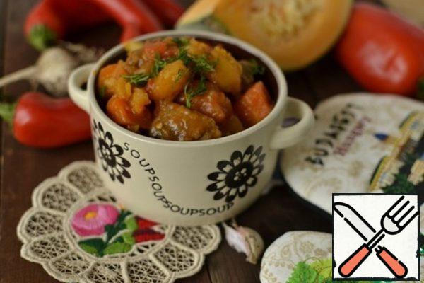 Goulash with Pumpkin Recipe
