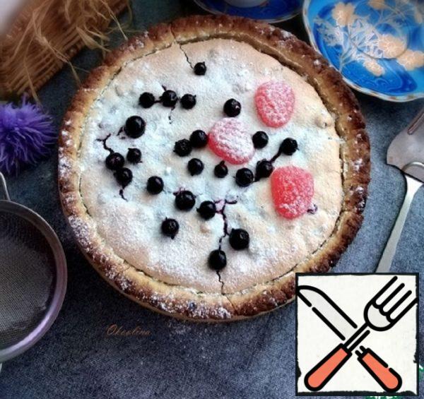 Shortbread Pie with Black Currant Recipe
