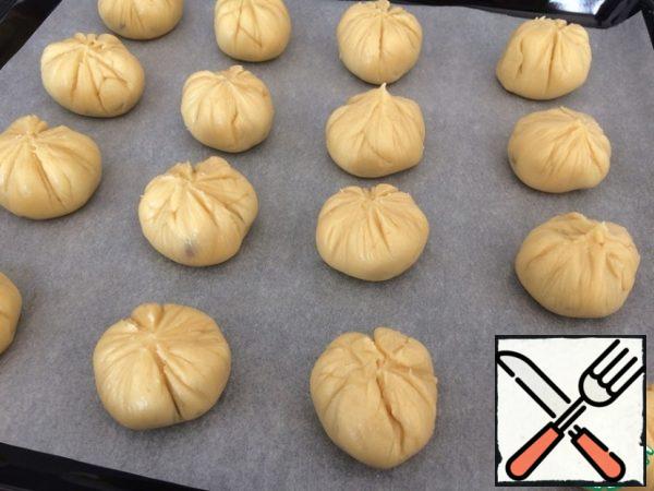 Bake for 25 minutes at 180 degrees.