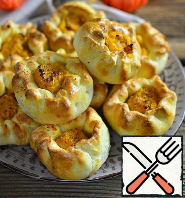 Open Buns with Pumpkin and Chicken Filling Recipe