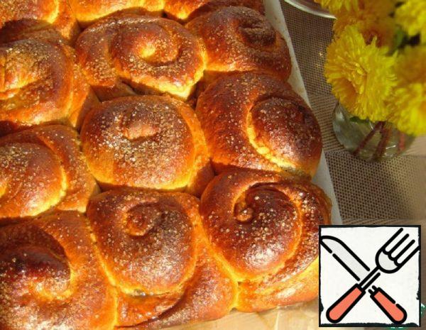Buns with Jam and Nuts Recipe
