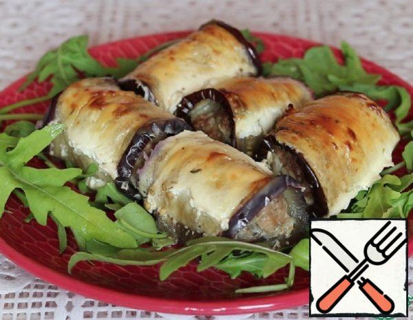 Eggplant Rolls with Minced Meat Recipe
