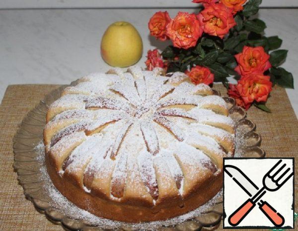 Cottage Cheese Charlotte with Apples Recipe