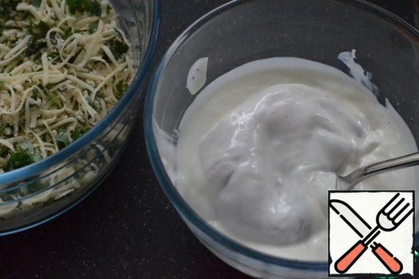 Dip each chop in yogurt.