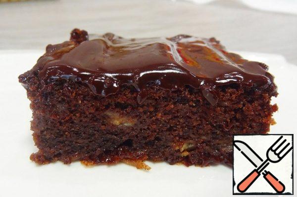Juicy Brownie with Banana Recipe