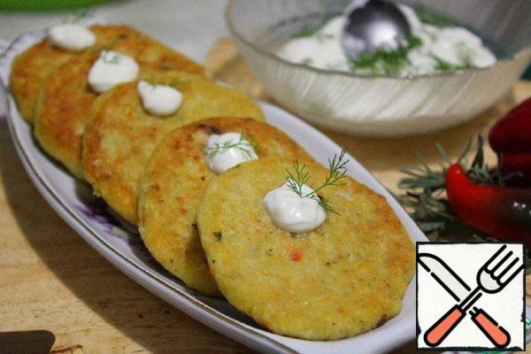 Vegetable Biscuits "Colors of the outgoing Autumn" Recipe