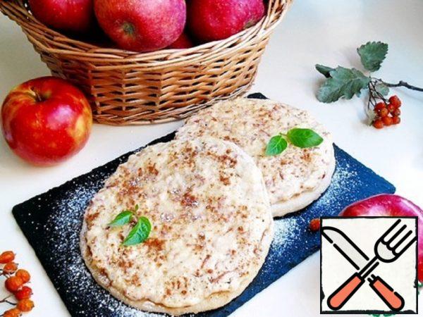 Tortilla with Apples in a Pan Recipe
