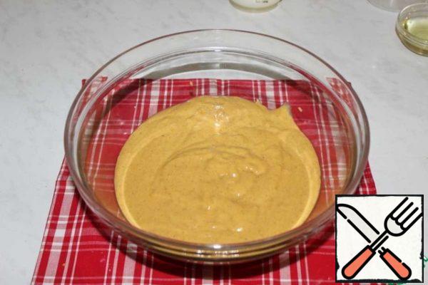 Mix with a spatula until smooth.