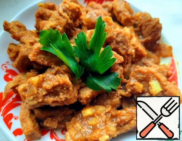 Curry-Style Diet Beef Recipe