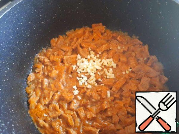 Add garlic.