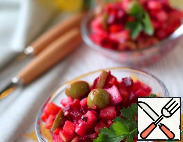Vinaigrette Salad with Olives and Cumin Recipe