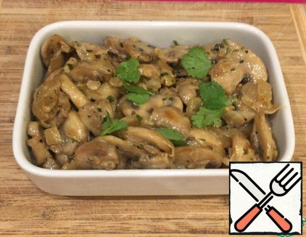 Turkish Style Champignons Recipe