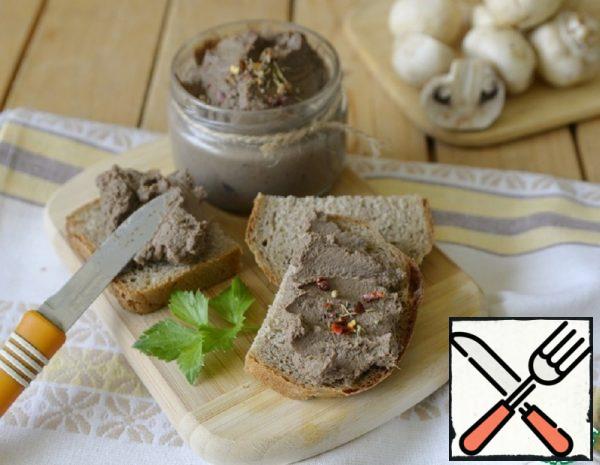 Chicken Liver Pate with Mushrooms Recipe