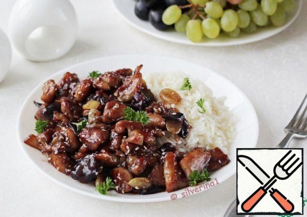 Chicken with Grapes Recipe