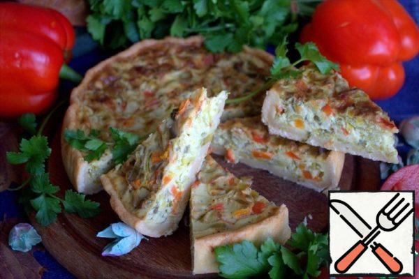 Cheese Quiche with Leeks Recipe